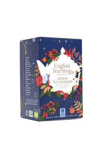 ENGLISH TEA SHOP 25 Adventi papírfilteres bio teaválogatás