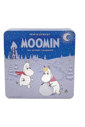 MOOMIN Adventi teakalendárium szálas teaválogatás - 4 féle íz