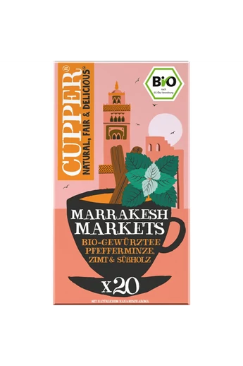 CUPPER Marrakesh Market bio tea