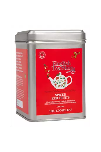 ETS 100 g Szálas Fűszeres Pirosgyümölcs bio tea