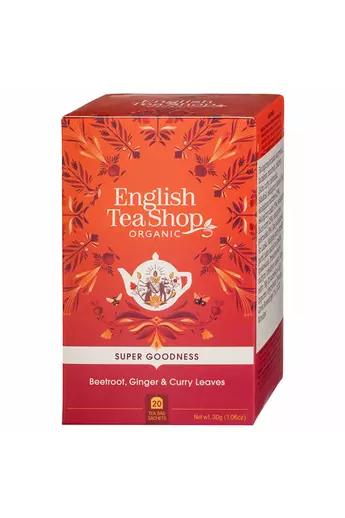 ETS 20 Cékla, gyömbér curry levelek bio tea 