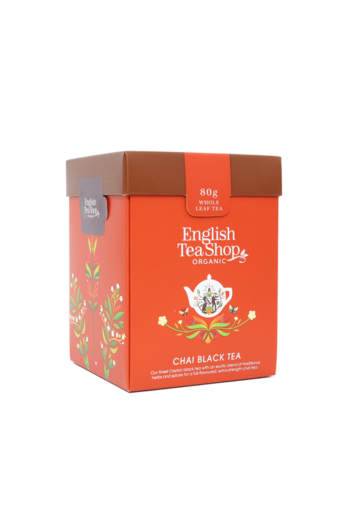 ETS 80g Fekete Chai szálas bio tea új