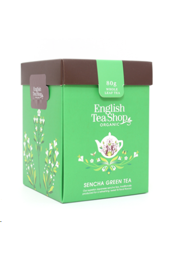 ETS 80g Japán Zöld Sencha szálas bio tea új