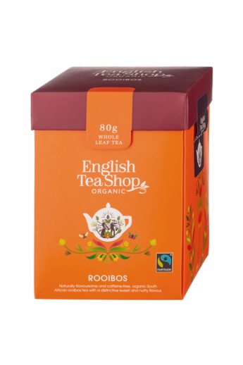 ETS 80g Rooibos szálas bio tea új