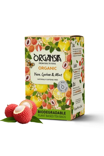 Organsia Yuzu Licsi & Menta bio tea