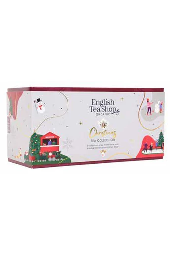 ETS 6 Xmas Tree Collection White -karácsonyi figurás bio teaválogatás