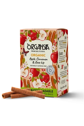 Organsia Alma Fahéj & Csipkebogyó bio tea