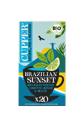 CUPPER Brazilian Sunset bio tea