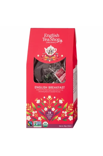 ETS 15 English Breakfast bio tea-új