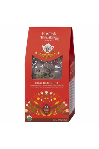 ETS 15 Fekete Chai bio tea-új
