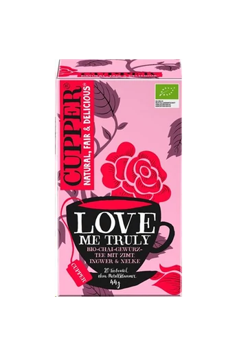 CUPPER Love Me Truly - Fűszeres Chai bio tea