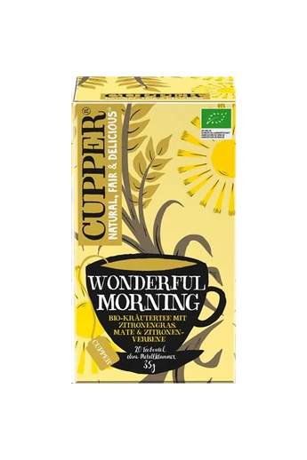 CUPPER Wounderful Morning bio tea