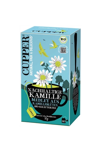 CUPPER Kamilla bio tea -új