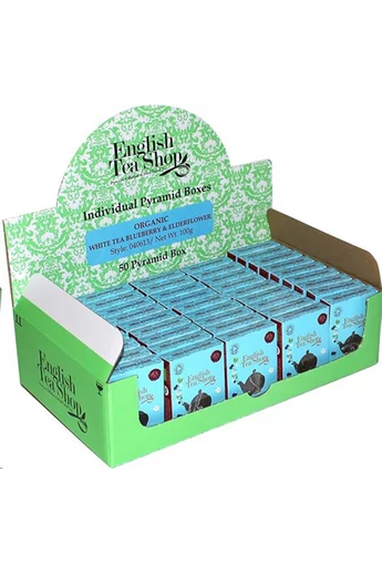 ETS 1 Fehér bio tea Áfonyás &  Bodzás