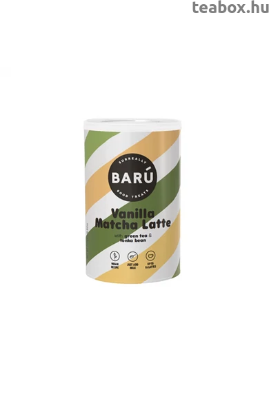 BARÚ Vanilla Matcha Latte italpor 250g