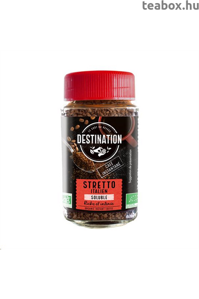 Dest Instant STRETTO Italiano Instant bio kávé 100g