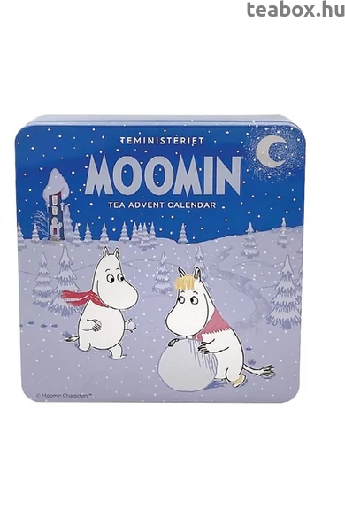 MOOMIN Adventi teakalendárium szálas teaválogatás - 4 féle íz