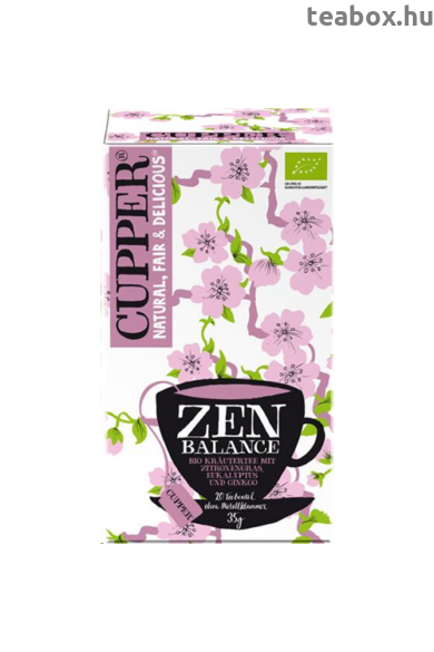 CUPPER Zen Balance bio tea bio tea