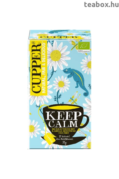 CUPPER  Keep Calm bio tea