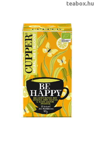 CUPPER  Be Happy bio tea