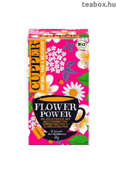 CUPPER Flower Power bio tea