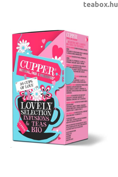 CUPPER Lovely Selection bio tea válogatás