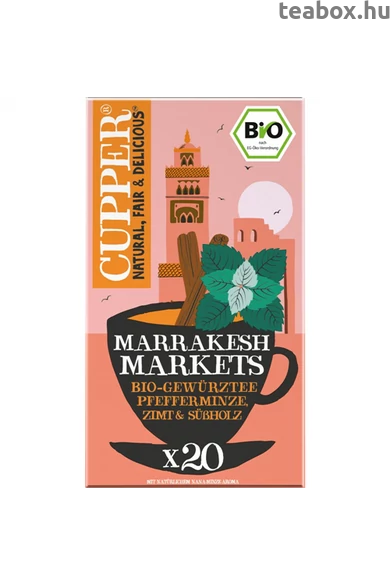 CUPPER Marrakesh Market bio tea