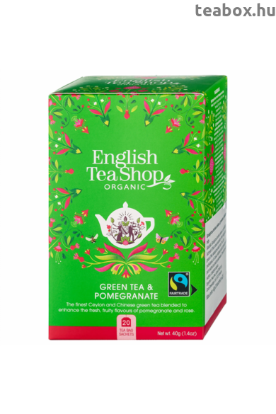ETS 20 Zöld bio tea Gránátalmás