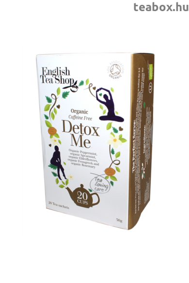ETS 20 Wellness Detox Me-Méregtelenítő bio tea