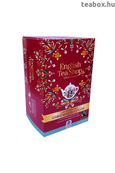 ETS 20 Xmas Ceylon Fairtarde & Bio tea -Limited Edition