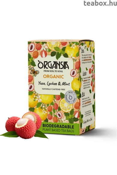 Organsia Yuzu Licsi & Menta bio tea