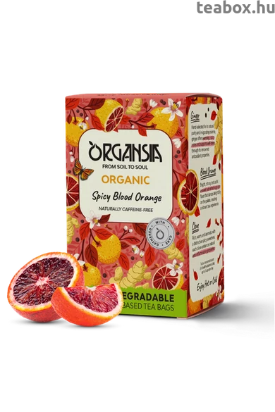 Organsia Fűszeres Vérnarancs bio tea