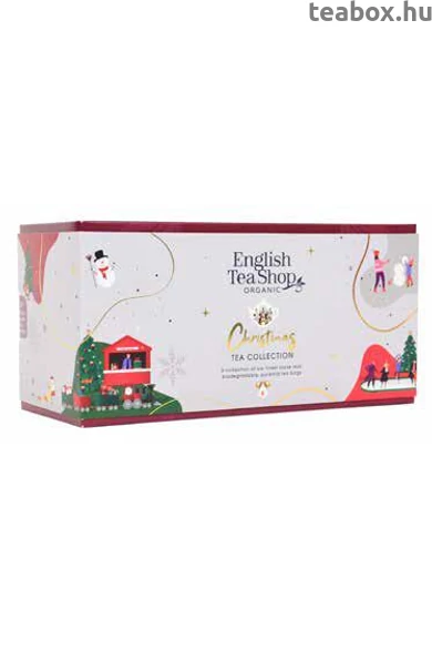 ETS 6 Xmas Tree Collection White -karácsonyi figurás bio teaválogatás