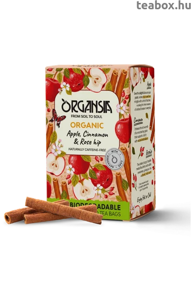 Organsia Alma Fahéj & Csipkebogyó bio tea