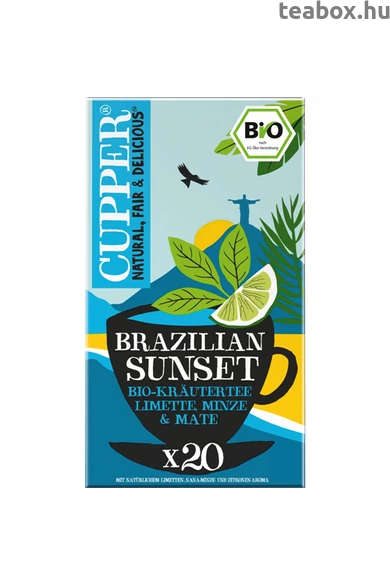 CUPPER Brazilian Sunset bio tea