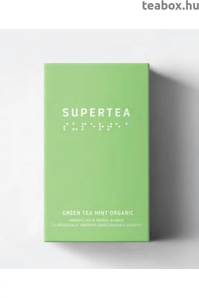 SUPERTEA Zöld tea Menta bio tea 