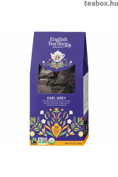 ETS 15 Earl Grey bio tea-új
