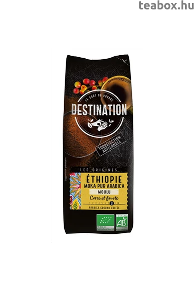 Dest 250 ETIÓP Prémium őrölt bio kávé -100% Arabica