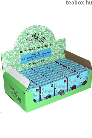 ETS 1 Fehér bio tea Áfonyás &  Bodzás