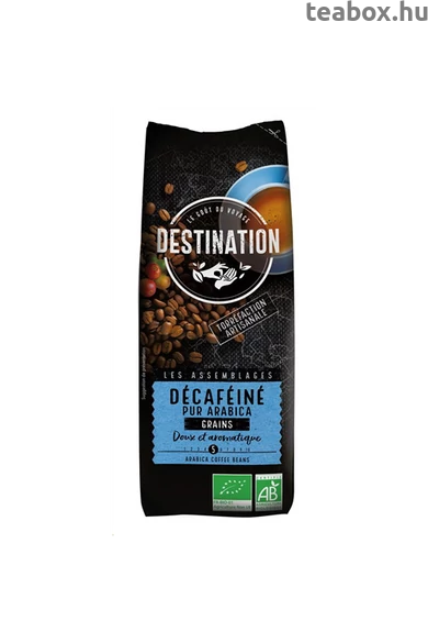 Dest 250 DECA/Koffeinmentes Prémium bio szemes kávé - 100% Arabica